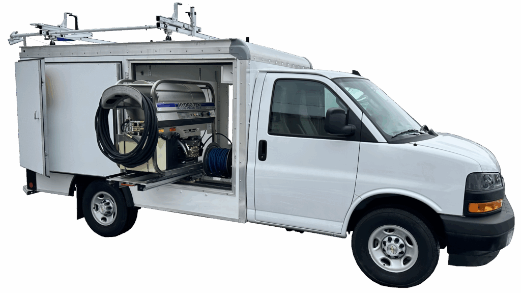 Chevy Hood Cleaning Cropped Pass Side